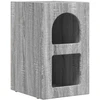 Naktinis staliukas ELST Pilkas Sonoma 29,5 x 33,5 x 50 cm