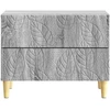 Naktinis staliukas Pilka Sonoma 62 x 34,5 x 48 cm