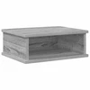 Naktinis staliukas Pilkas Sonoma 40 x 31 x 15 cm