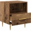 Naktinis staliukas Ruda 40 x 35 x 47,5 cm Apdirbta mediena