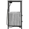 Šalia lovos spintelė 2 pcs Pilkas Sonoma 40 x 31 x 60 cm