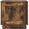 Šalia lovos spintelė Rūkyta ąžuolas 44 x 34,5 x 45 cm