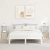 Naktinis staliukas su stalčių 2 pcs Balta 35 x 32 x 68,5 cm