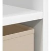 Naktinis staliukas 2 vnt. Balta 30,5 x 27 x 59,5 cm