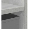 Naktinis staliukas Betono pilka 35 x 32 x 68,5 cm