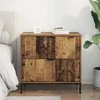 Naktinis staliukas su stalčių Sena mediena 63.5 x 36 x 61 cm