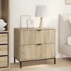 Naktinis staliukas su stalčių Sonoma ąžuolas 63.5 x 36 x 61 cm