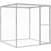 Narvas katėms, 1,5x1,5x1,5m, galvanizuotas plienas