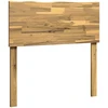 Natūralaus krašto galvūgalis ROSTOCK Balta 80 cm