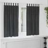 Užtemdymo užuolaidos 2 pcs Šviesiai pilka 140 x 175 cm Aksomas