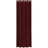 Užtemdymo užuolaidos 2 pcs Vyno raudona 140 x 260 cm Aksomas
