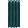 Užtemdymo užuolaidos 2 pcs Tamsiai žalia 140 x 175 cm Aksomas