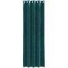 Užtemdymo užuolaidos 2 pcs Tamsiai žalia 140 x 245 cm Aksomas