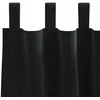 Užtemdymo užuolaidos 2 pcs Juoda 140 x 175 cm Aksomas