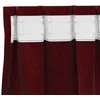 Užtemdymo užuolaidos 2 pcs Vyno raudona 140 x 225 cm Aksomas