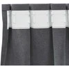 Užtemdymo užuolaidos 2 pcs Šviesiai pilka 140 x 140 cm Aksomas