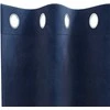 Užtemdymo užuolaidos 2 pcs Tamsiai mėlyna 140 x 225 cm Aksomas