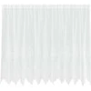 Nėrinių Užuolaida Balta 300 x 140 cm Poliesteris