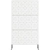 Privatumo žaliuzės 100 x 50 x 180 cm Nerūdijantis plienas