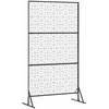 Privatumo žaliuzės 100 x 50 x 180 cm Nerūdijantis plienas