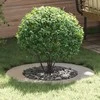 tinkamas plokštiems medžio žiedams 5 pcs Sidabro Ø50 / 80 cm