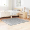 Neslystantis plaukuotas kilimas Pilka 120 x 120 cm PP
