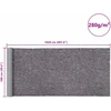 Neslystantys dažytojo fliso audiniai, 2 vnt., 10 m, 280 g/m², pilki