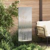Sodo privatumo ekranas Sidabro 50 x 140 cm Nerūdijantis plienas