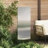 Nuotraukų rėmelis Sodo privatumo ekranas Sidabro 50 x 140 cm Nerūdijantis plienas