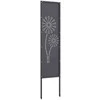 Sodo privatumo ekranas „Fretwork“ Antracitas 32 x 140 cm