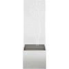 Sodo privatumo ekranas „Fretwork“ Sidabrinė 50 x 150 cm