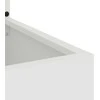 Sodo privatumo ekranas Gėlių Balta 50 x 150 cm