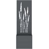 Sodo privatumo ekranas „Fretwork“ Antracitas 50 x 150 cm