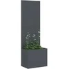Sodo privatumo ekranas „Fretwork“ Antracitas 50 x 150 cm