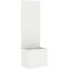 Sodo privatumo ekranas „Fretwork“ Balta 50 x 32 x 150 cm