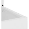 Sodo privatumo ekranas „Fretwork“ Balta 50 x 150 cm