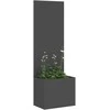Sodo privatumo ekranas „Fretwork“ Juoda 50 x 150 cm