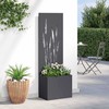Sodo privatumo ekranas „Fretwork“ Antracitas 50 x 150 cm
