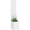 Sodo privatumo ekranas „Fretwork“ Balta 32 x 150 cm