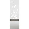 Sodo privatumo ekranas „Fretwork“ Sidabrinė 50 x 150 cm