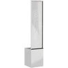 Sodo privatumo ekranas „Fretwork“ Sidabro 32 x 150 cm