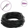 Odinė gija Juoda Ø2 mm x 50 m Oda