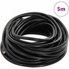Odinė gija Juoda Ø5 mm x 5 m Oda