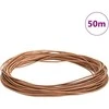 Odinė gija Ruda Ø1,5 mm x 50 m Oda