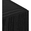 Ofiso spinta Juodojo ąžuolo 60 x 32 x 115 cm Apdirbta mediena