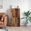 Ofiso spinta Juodas ąžuolas 60 x 32 x 115 cm Apdirbta mediena