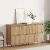 Oppbevaringsskap 2 pcs Amatininkų ąžuolas 60 x 35 x 70 cm