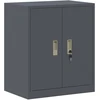 Oppbevaringsskap 2 vnt. Antracito 60 x 40 x 175 cm Plienas