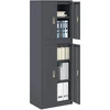 Oppbevaringsskap 2 vnt. Antracito 60 x 40 x 175 cm Plienas