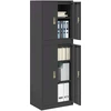 Oppbevaringsskap 2 vnt. Juoda 60 x 40 x 175 cm Plienas